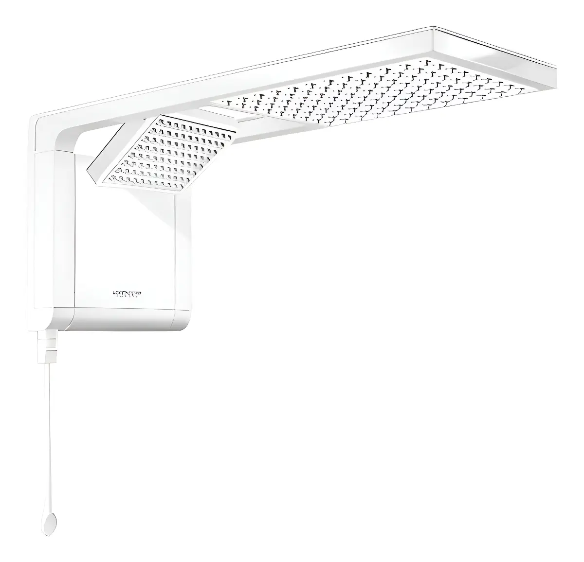 Chuveiro Eletrônico Lorenzetti Acqua Duo Ultra 220V 7800W Branco